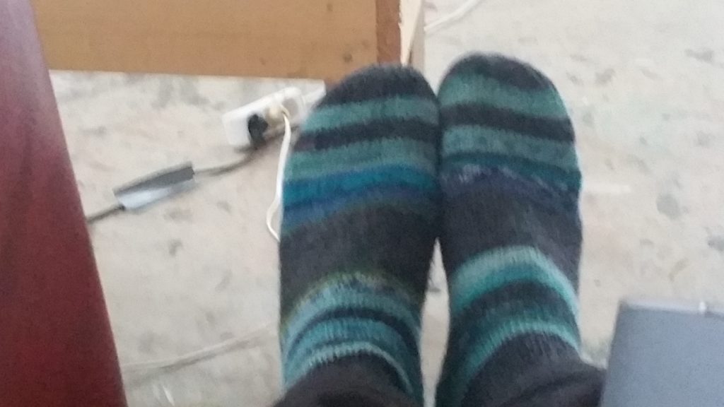 stripete sokker